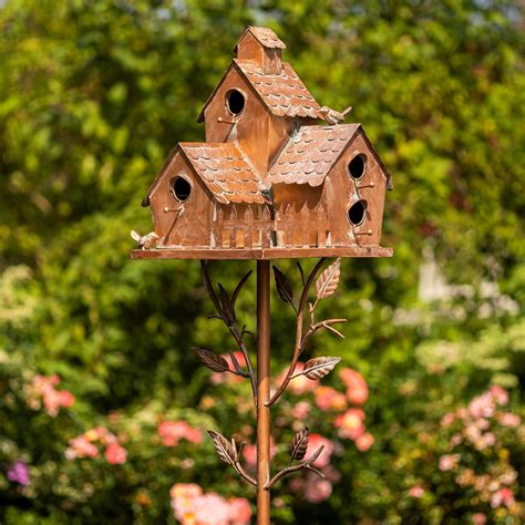 metal birdhouse stakes